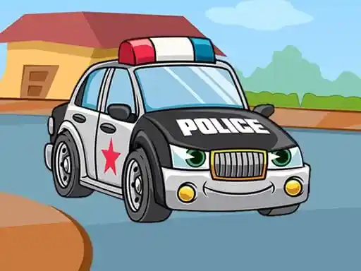 Game: Rompecabezas de Coches de Policía