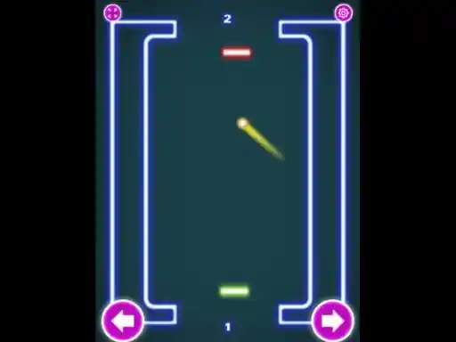 Game: Pong Neon