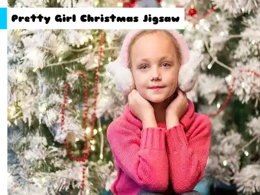 Game: Bello rompecabezas navideño de chica bonita