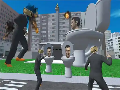 Game: Furia en el baño Skibidi