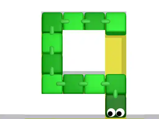 Game: Serpiente en mosaico 3D