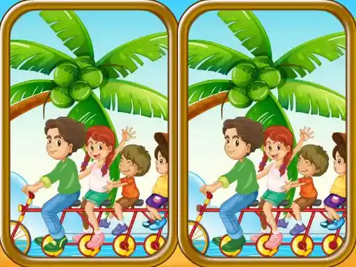 Game: Summer Beach Differences