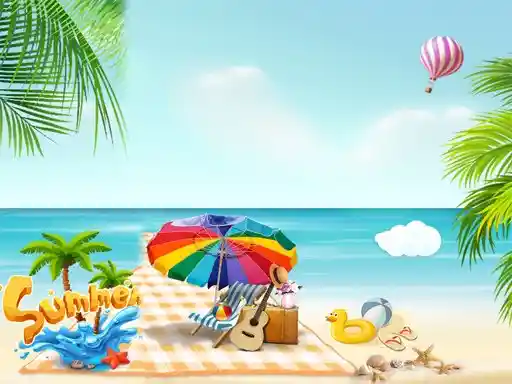 Game: Diapositiva de Playa de Verano