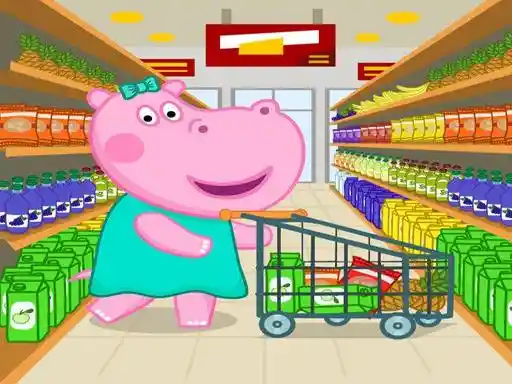 Game: Juegos de compras en el supermercado para niños