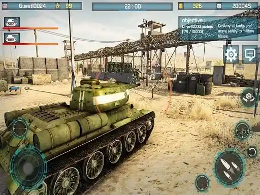 Game: Batalla de Tanques 3D Guerra de Tanques 2k20