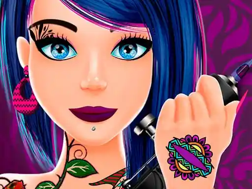 Game: Salón de tatuajes Arte Diseño