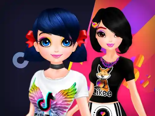 Chicas de TikTok vs chicas de Likee
