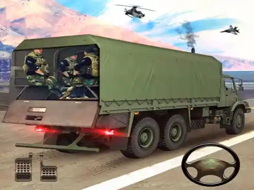 Game: Truck games Simulator New US Army Cargo Transport 