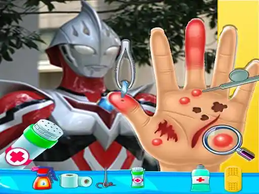 Game: Ultraman Hand Doctor  Fun Games for Boys Online