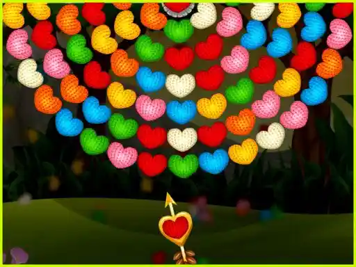 Game: Valentines Bubble Wheel