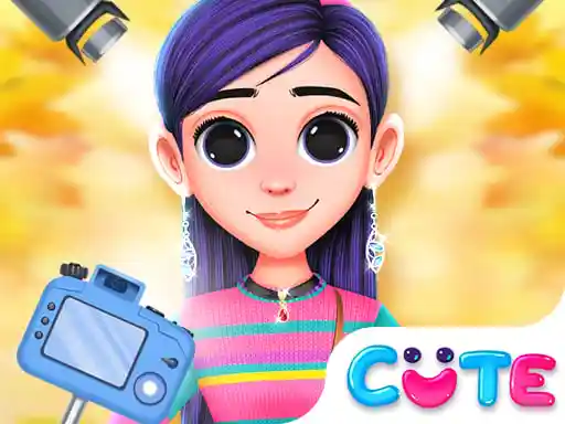 Game: Sesión de moda de otoño en violeta.