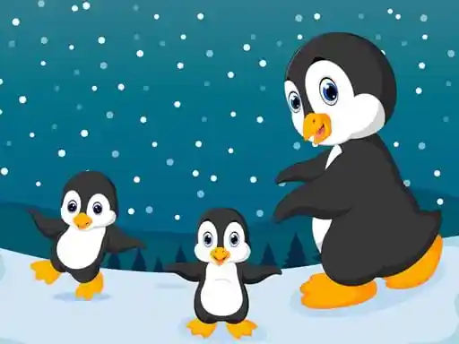 Game: Winter Pinguins Memory