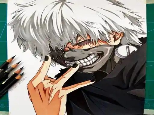 Game: anime coloring book tokyo ghoul Play online