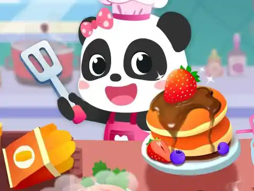 Game: Cocinando el desayuno del bebé panda.