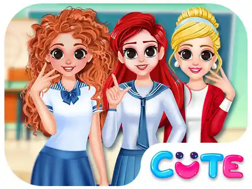 Game: Mejores amigas princesas de vuelta a la escuela.