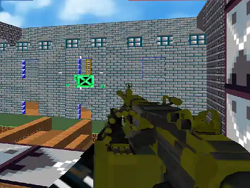 Game: Combate Blocky Swat Divertido 3d