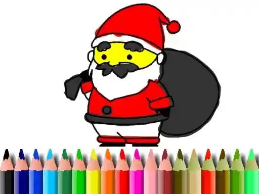 Game: Bts Santa Claus Coloring se traduce como 