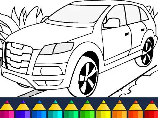 Game: Juego de colorear coches