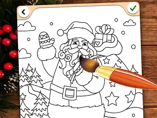 Game: Christmas Coloring Game