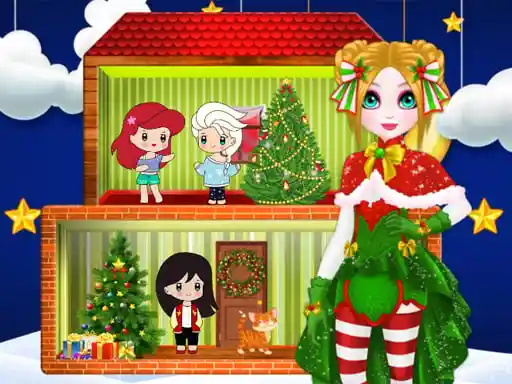 Game: Casa de la Princesa de Marionetas Navideña