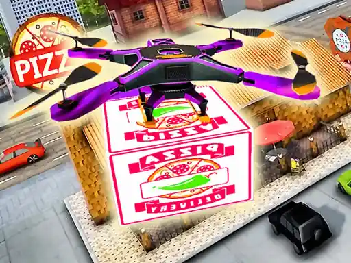 Game: Simulador de entrega de pizza con drones