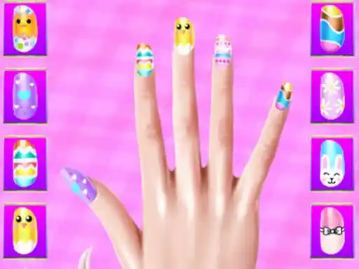 Game: Easter Nails Design