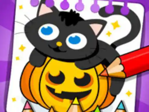 Game: Juegos de arte para colorear de Halloween