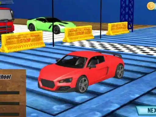 Game: Juego de carreras de autos en pistas imposibles