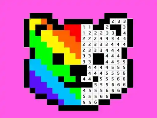 Game: Pixel Art Color By Numbers