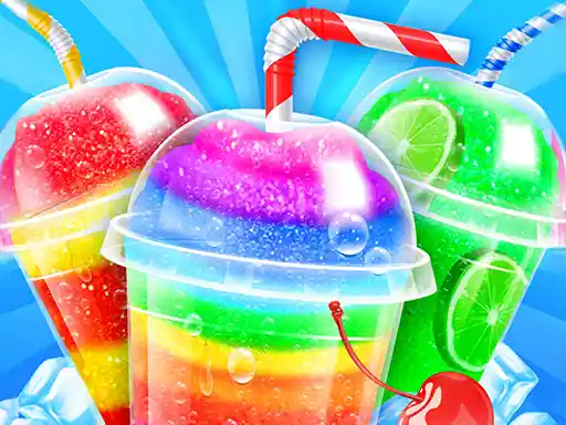 Game: Rainbow Frozen Slushy Truck