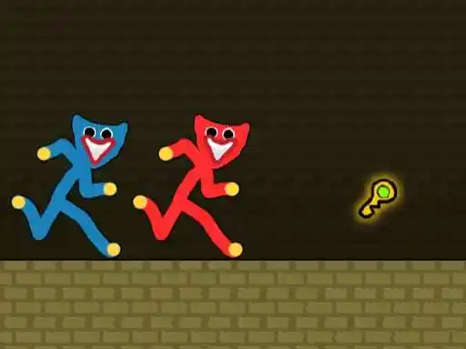 Game: Red And Blue Stickman Huggy