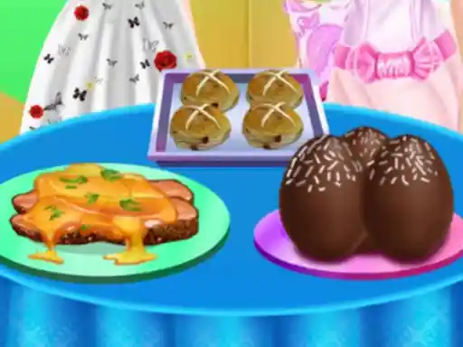 Game: Hermanas Feliz Pascua Comida Deliciosa 2