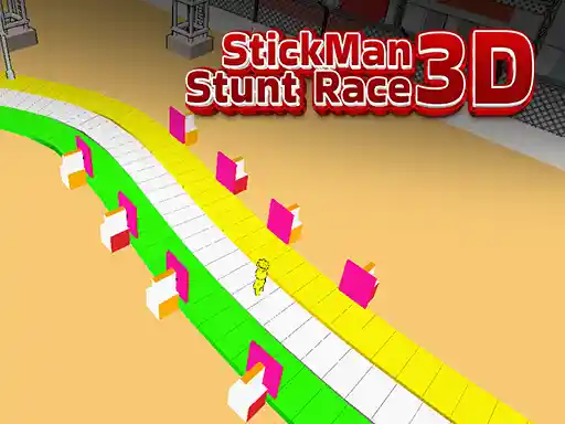 Game: Stickman Stunt Race 3d