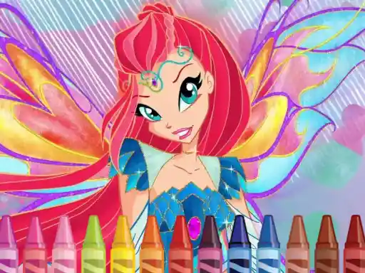 Game: Coloreando Winx