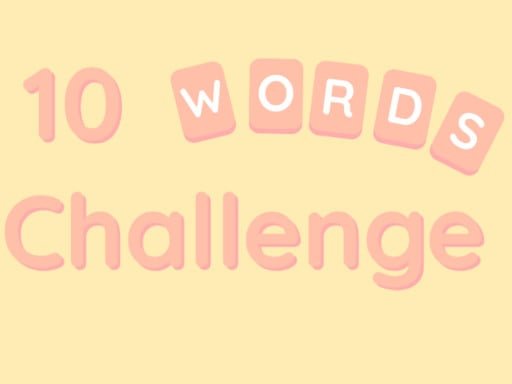 Play: 10 Words Challenge Img