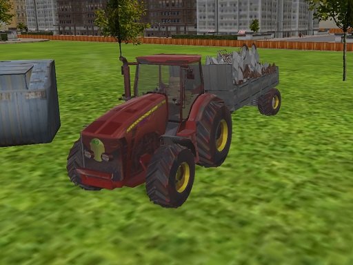 Play: 3D city tractor garbage sim Img