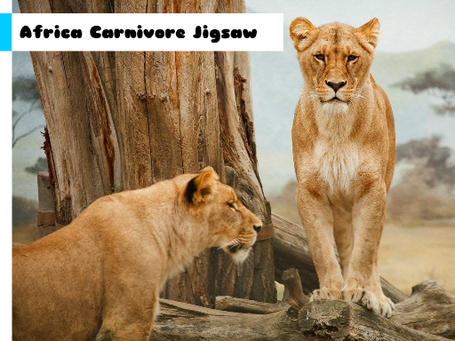Play: Africa Carnivore Jigsaw Img