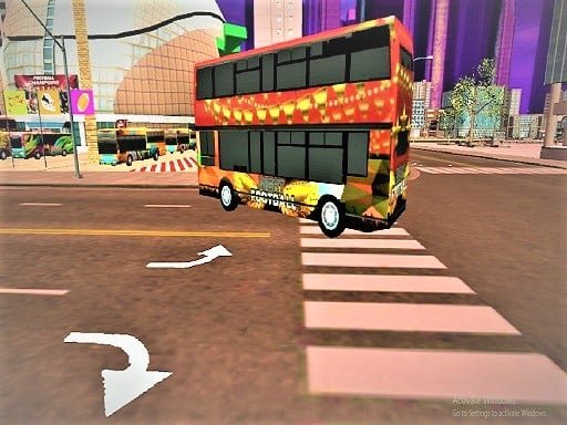 Play: American Football Passenger Bus Game Img