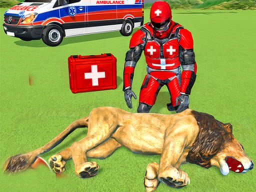 Play: Animals Rescue Game Doctor Robot 3D Img