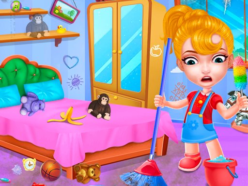 Play: Baby Doll House Cleaning Game Img