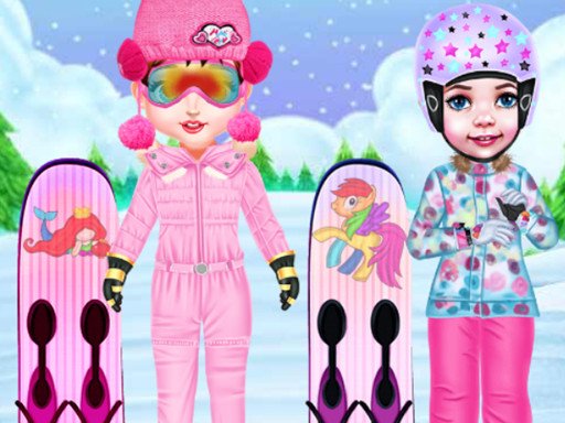 Play: Baby Taylor Skiing Dress Up Img