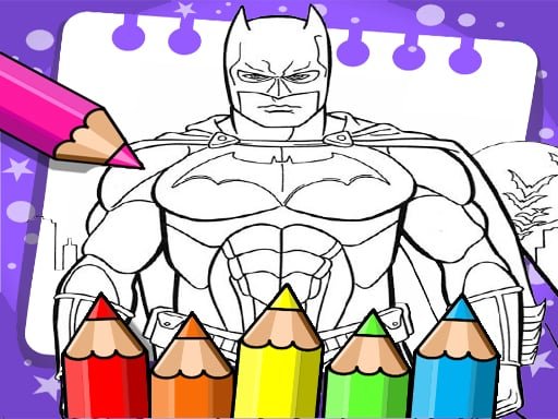 Play: Batman Beyond Coloring Book Img