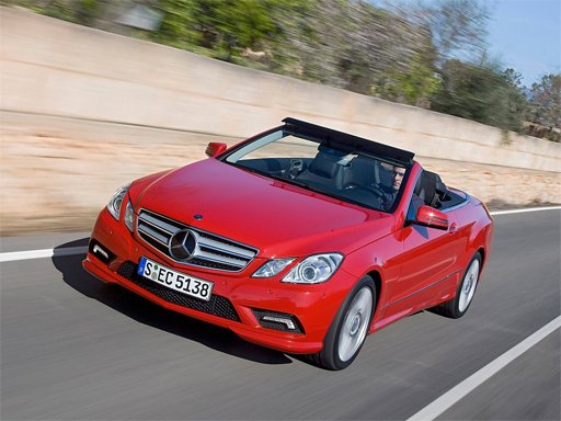 Play: Benz EClass Cabriolet Puzzle Img