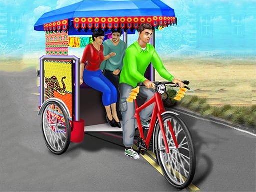 Play: Bicycle Rickshaw Simulator Img