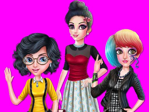Play: College Girl Squad Fashion Dressup Img