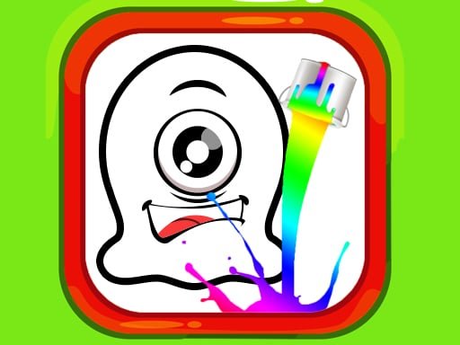 Play: Coloring Book Alien Family Img