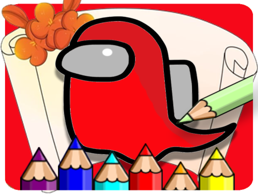 Play: Coloring Book For Amoung Us Img