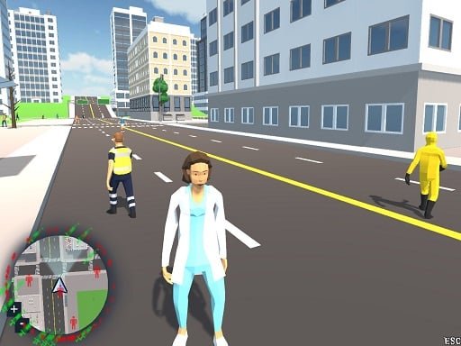 Play: CoronaVirus Crazy Doctor Simulator Img