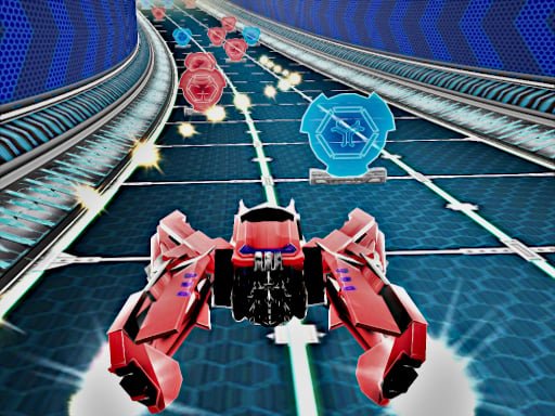 Play: Cosmic Racer 3D Img