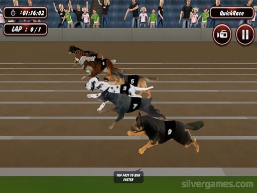 Play: Crazy Dog Racing Simulator Games 3D Img